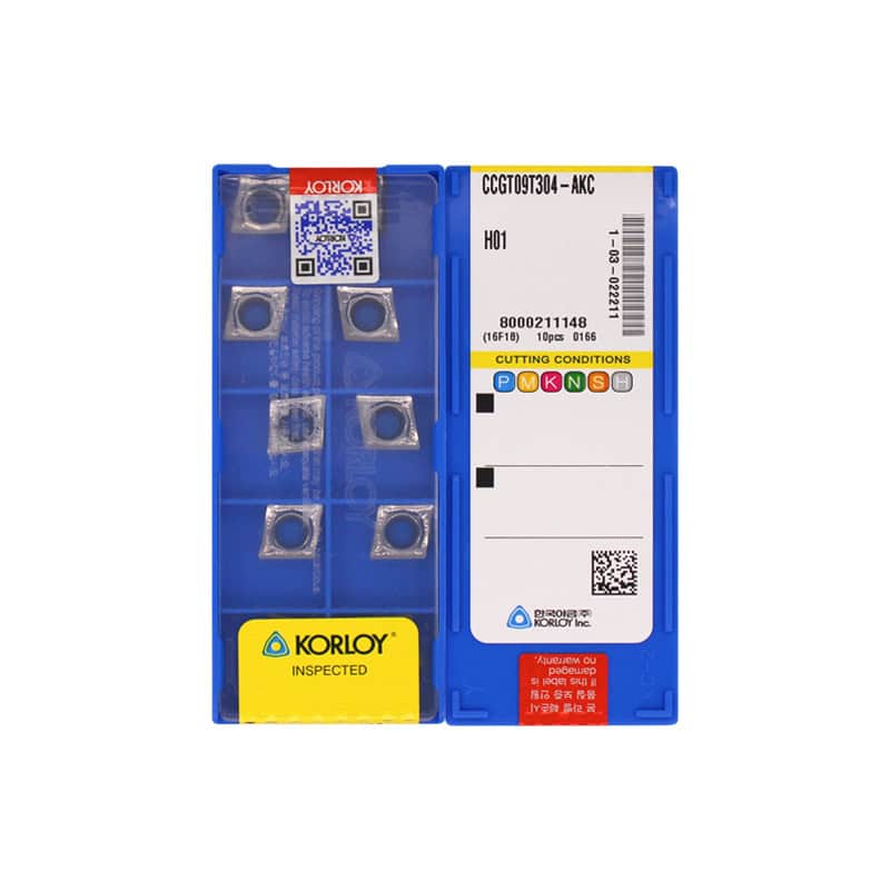 Korloy 100% Original  Cutting Tool Turning Insert CCGT09T304-AK2 H01  10pcs