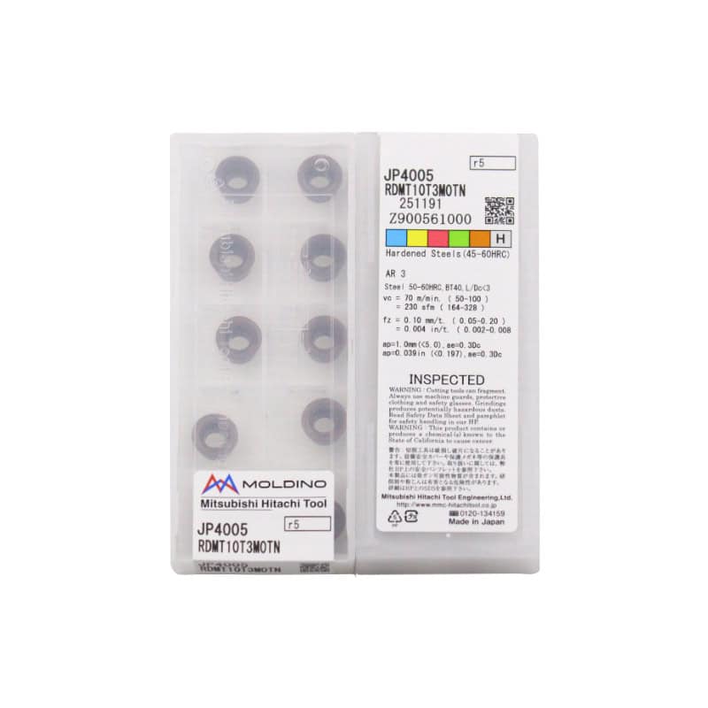 HITACHI 100% Original  Cutting Tool Milling Insert RDMT10T3MOTN JP4005  10pcs