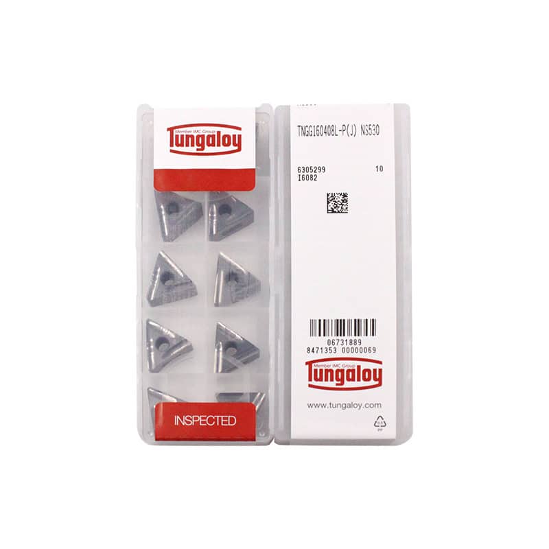 Tungaloy 100% Original  Cutting Tool  Turning Insert TNGG160408L-P NS530  10pcs