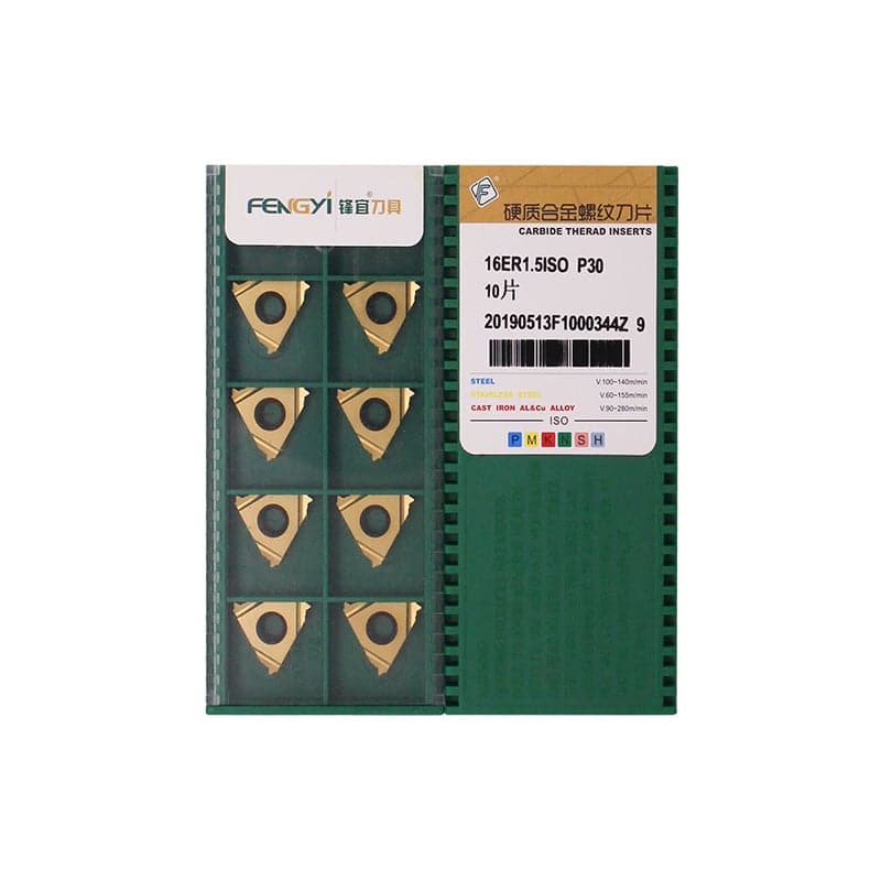 Fengyi 100% Original  Cutting Tools Thread Insert 16ER1.5ISO P30  10pcs