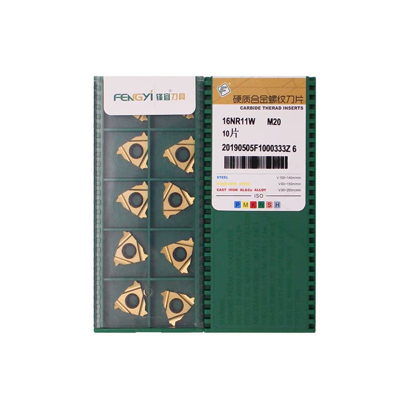 Fengyi 100% Original  Cutting Tools Thread Insert 16NR11W M20  10pcs