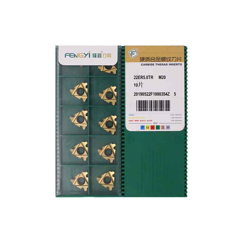 Fengyi 100% Original  Cutting Tools Thread Insert 22ER5.0TR M20  10pcs