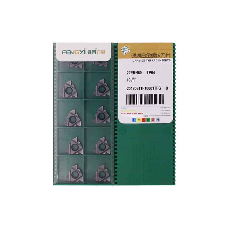 Fengyi 100% Original  Cutting Tools Thread Insert 22ERN60 TP04  10pcs