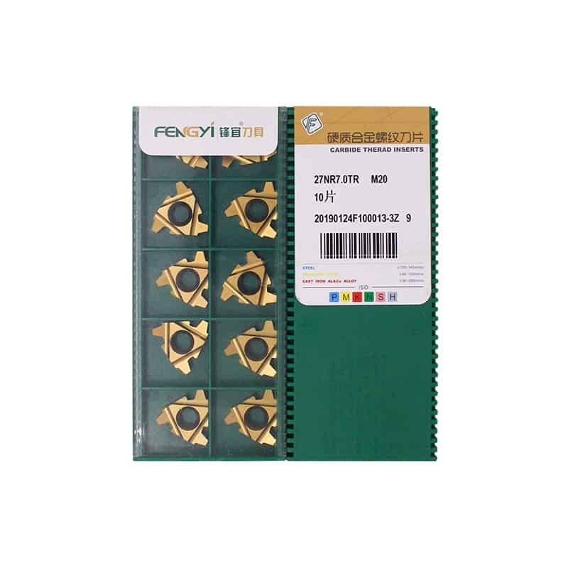 Fengyi 100% Original  Cutting Tools Thread Insert 27NR7.0TR M20  10pcs