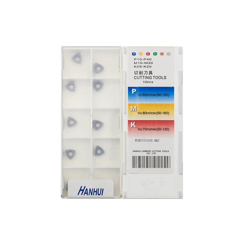 Hanhui 100% Original  Cutting Tools Insert WCMT030208 HMC 10pcs
