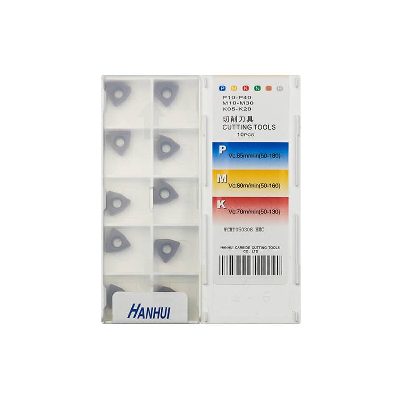 Hanhui 100% Original  Cutting Tools Insert WCMT050308 HMC 10pcs