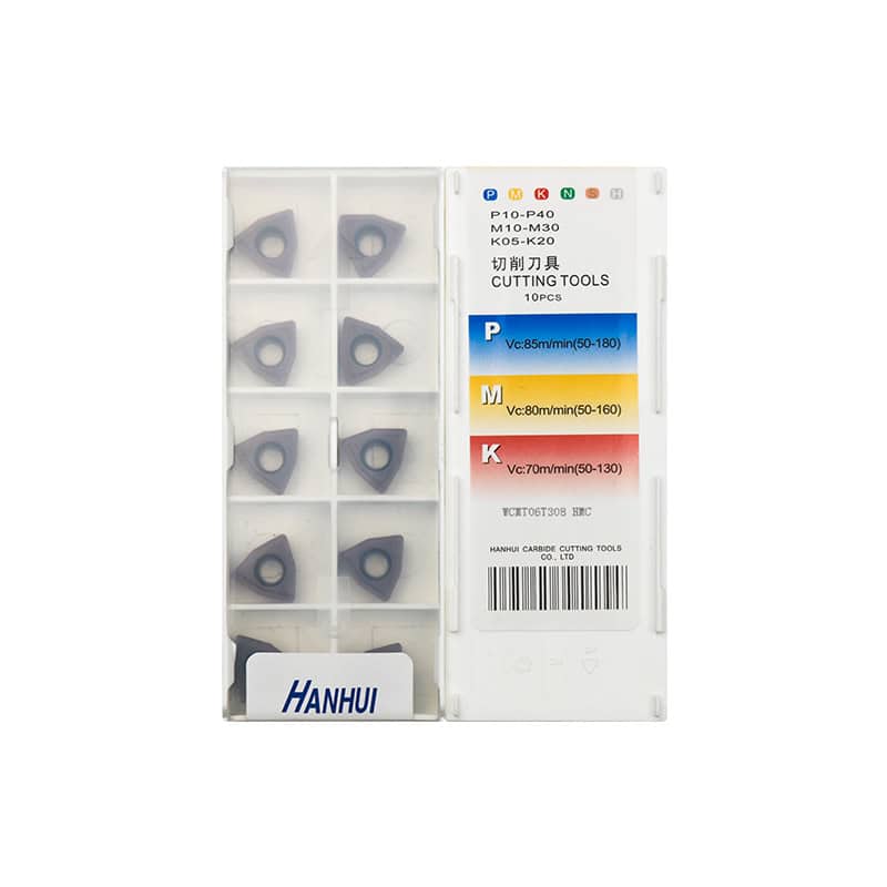 Hanhui 100% Original  Cutting Tools Insert WCMT06T308 HMC 10pcs