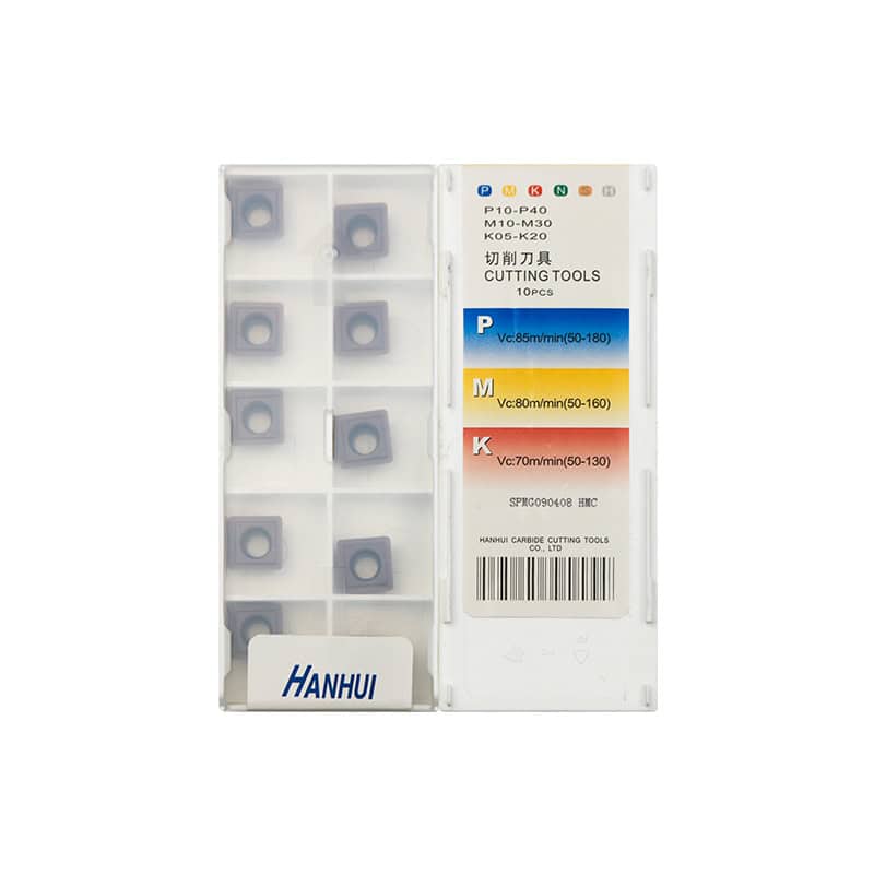 Hanhui 100% Original  Cutting Tools Insert SPMG090408 HMC 10pcs