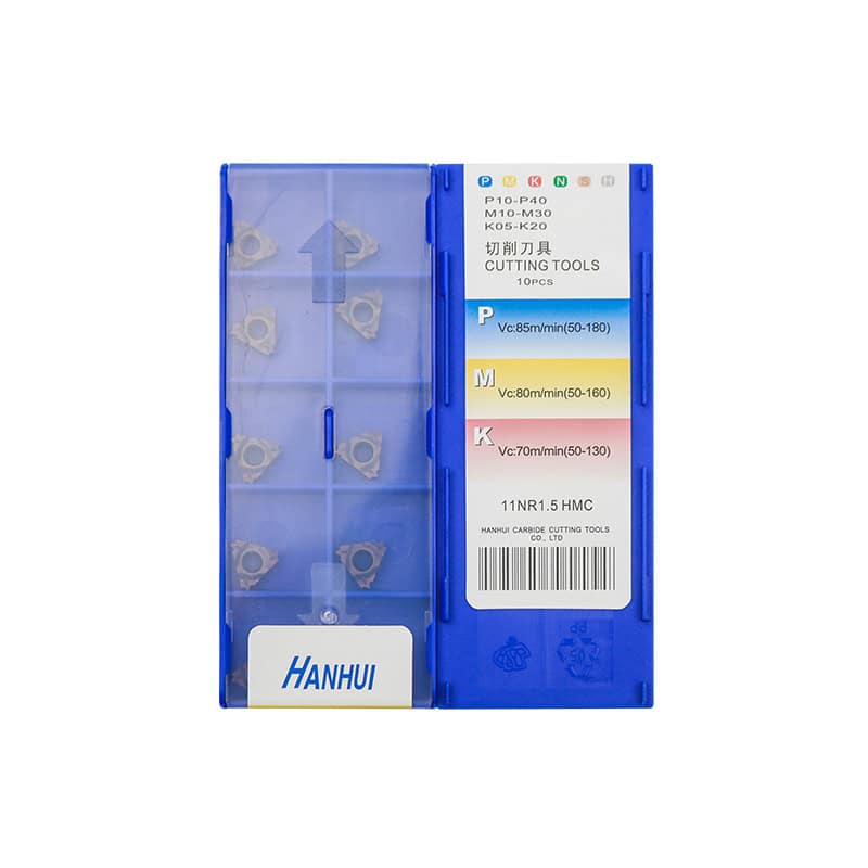 Hanhui 100% Original  Cutting Tools Insert 11NR1.5 HMC 10pcs