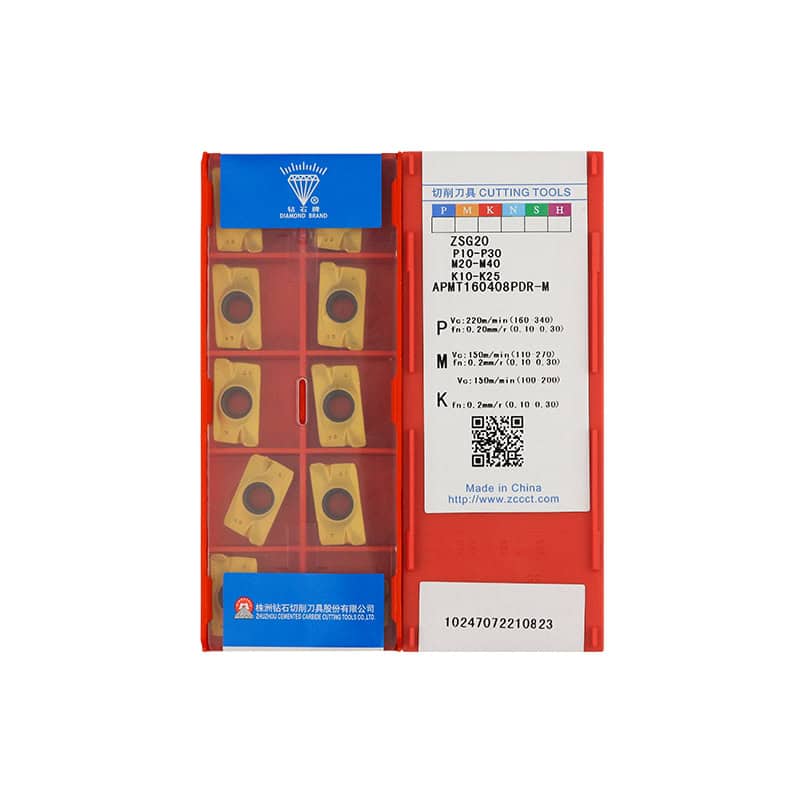 100% Original  Cutting Tool Milling Insert APMT160408PDR-M ZSG20 10 pcs
