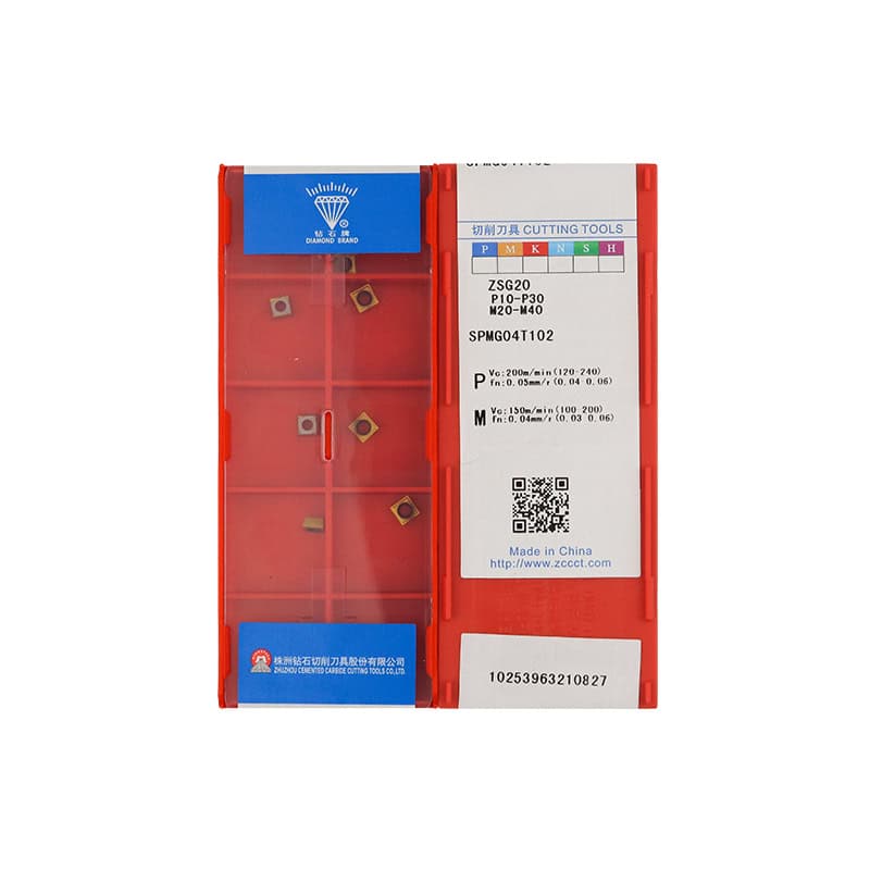100% Original  Cutting Tool Drill Insert SPMG04T102 ZSG20 10 pcs