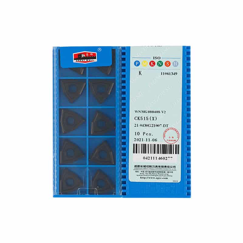 Chang Cheng 100% Original  Cutting Tool Turning Insert WNMG080412-V2 CK515 10 pcs