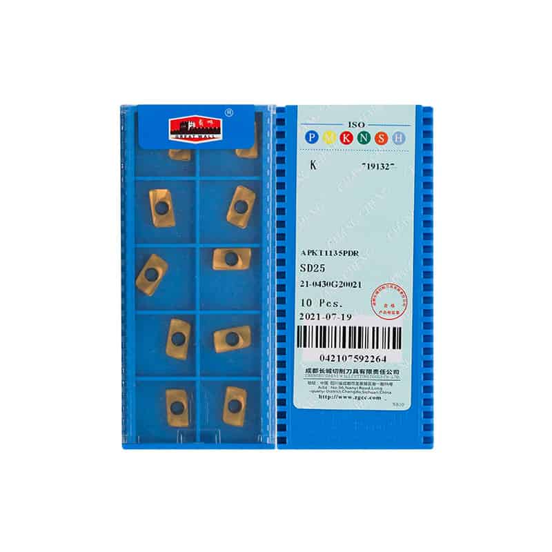 Chang Cheng 100% Original  Cutting Tool Milling Insert APKT1135PDR  SD25 10 pcs