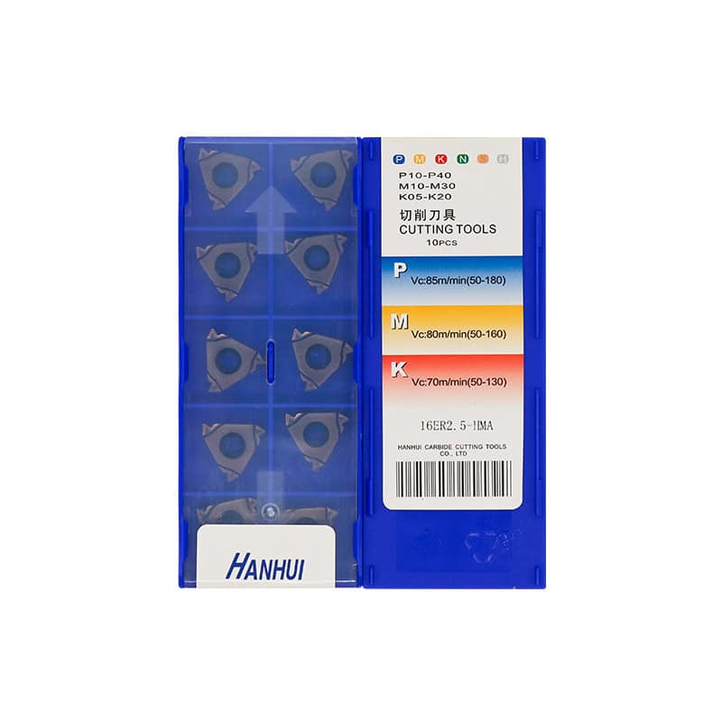 Hanhui 100% Original  Cutting Tools Insert 16ER2.5 HMA 10pcs