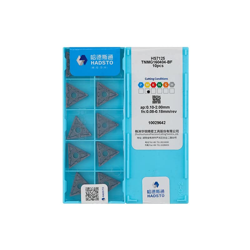 HandStone 100% Original  Cutting Tools Insert TNMG160404-BF HS7125 10pcs