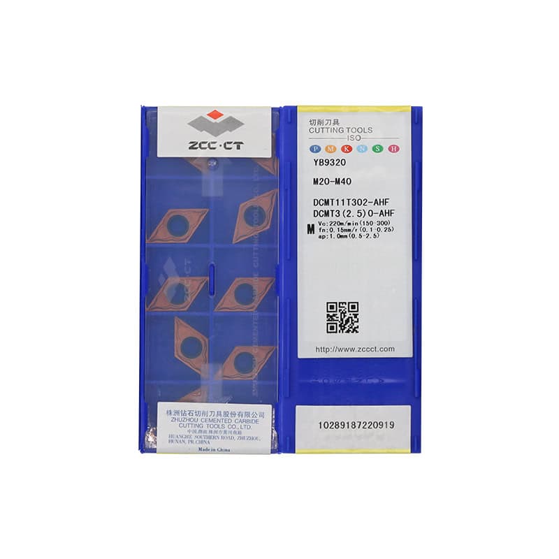 ZCC CT 100% Original  Cutting Tool  Turning Insert DCMT11T302-AHF YB9320  10pcs