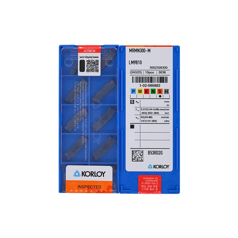 Korloy 100% Original  Groove Insert MRMN400-M H01  10pcs