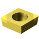Sandvik Coromant 100% Original CoroTurn® 107 insert for turning CCGW09T308S01520FWG 7105 PVD TiN 5PCS