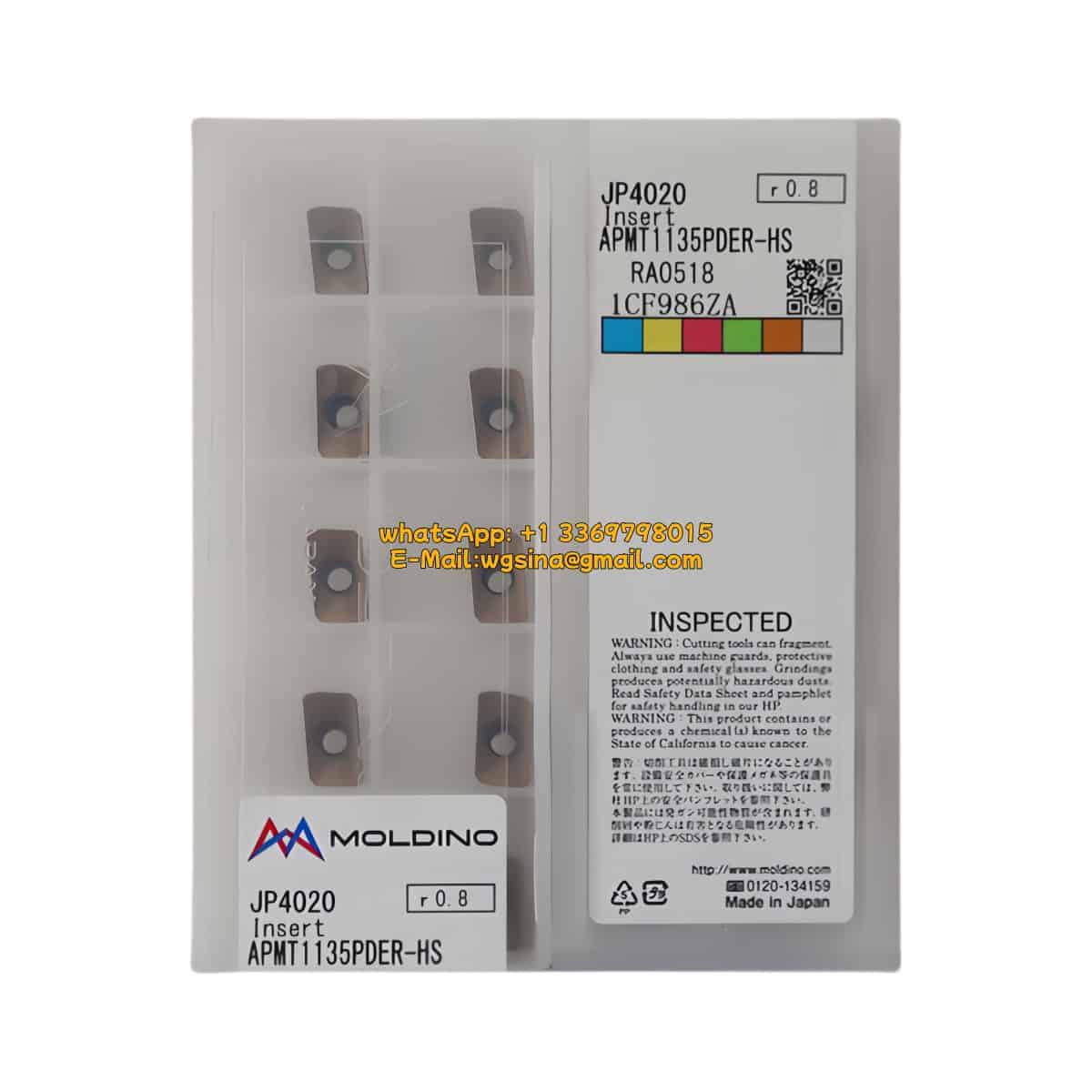 HITACHI 100% Original APMT1135PDER-HS JP4020 Cutting Tools 10PCS