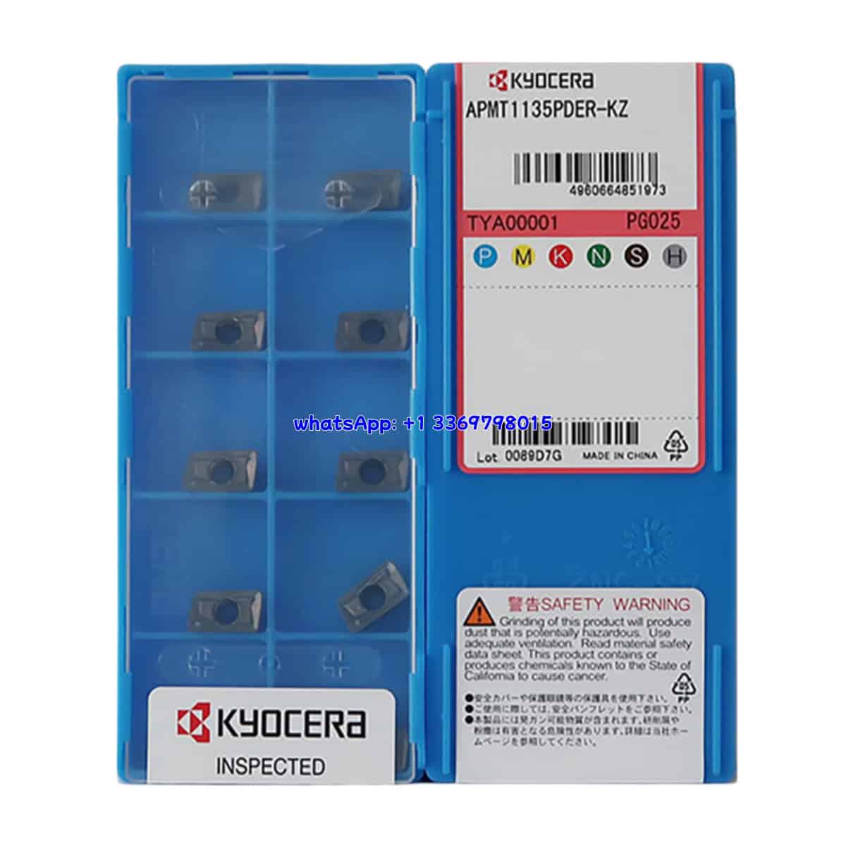 Kyocera 100% Original APMT1135PDER-KZ PG025 Cutting Tools 10PCS