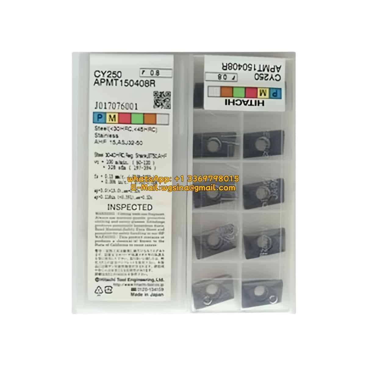 HITACHI 100% Original APMT150408R CY250 Cutting Tools 10PCS