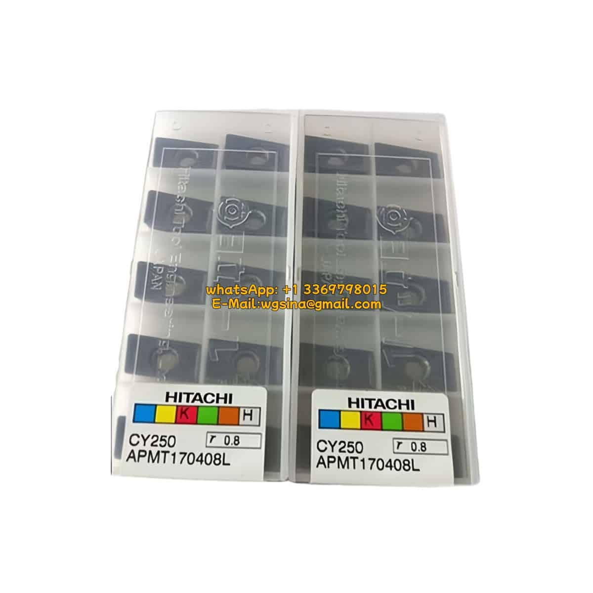 HITACHI 100% Original APMT170408L CY250 Cutting Tools 10PCS