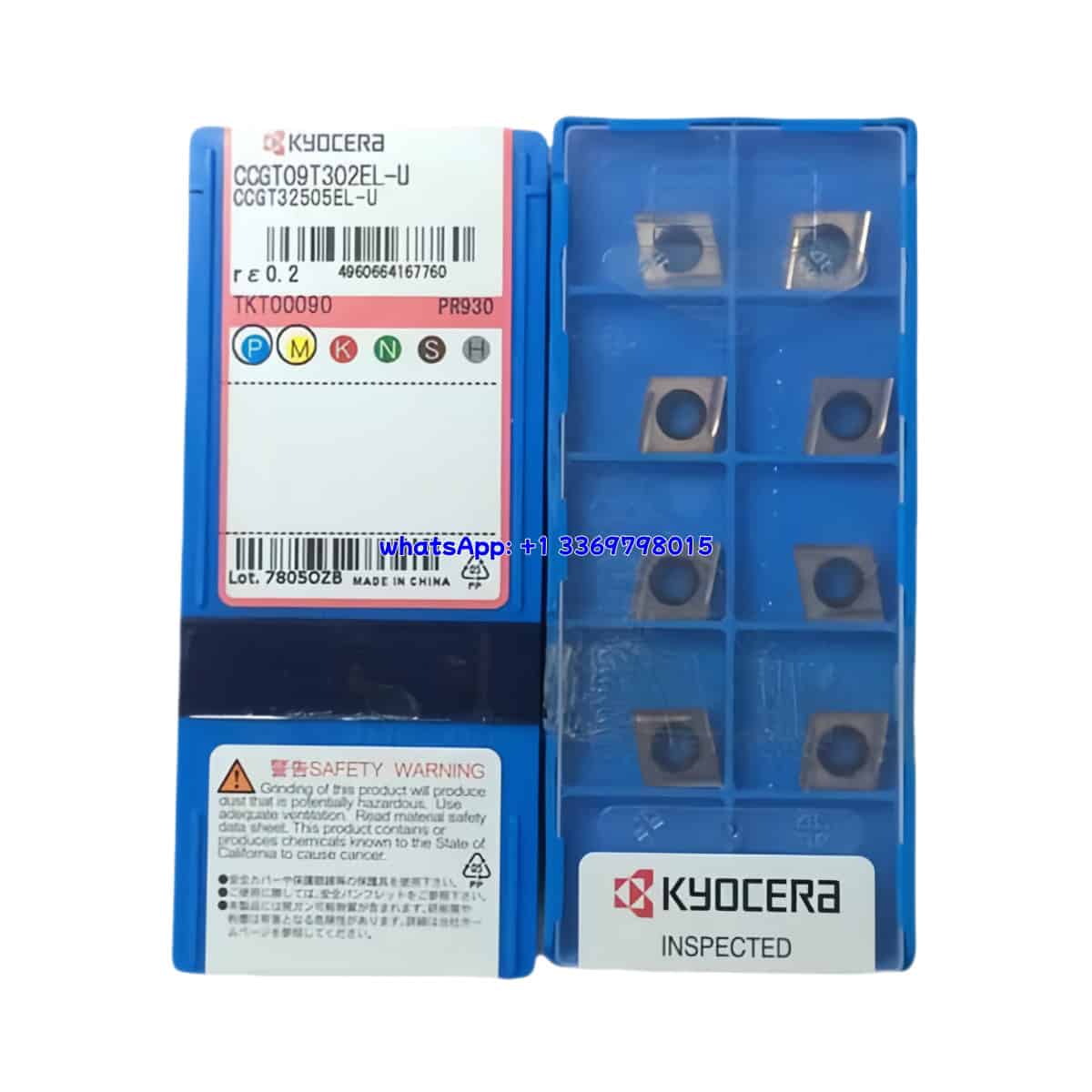 Kyocera 100% Original CCGT09T302EL-U PR930 Cutting Tools 10PCS
