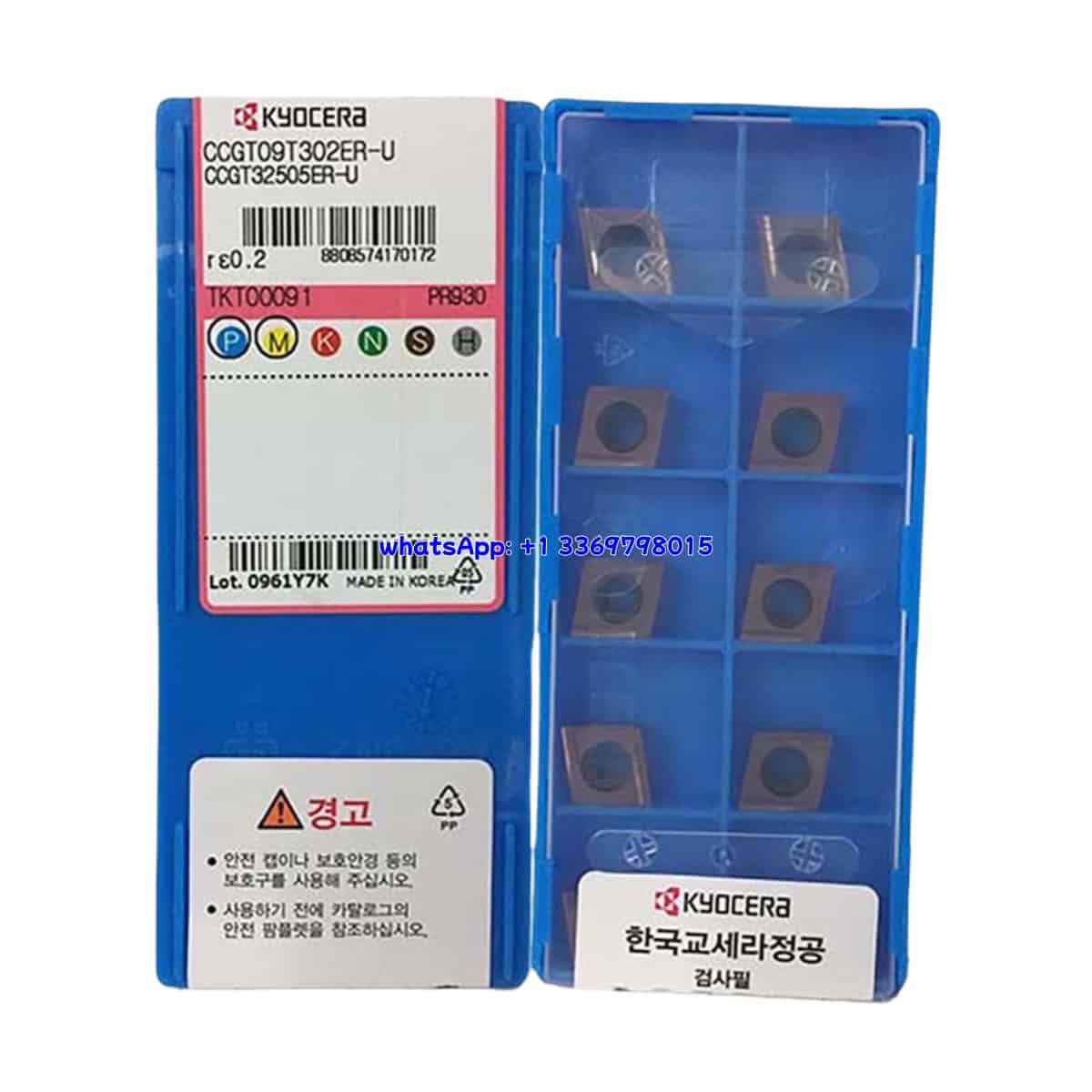 Kyocera 100% Original CCGT09T302ER-U PR930 Cutting Tools 10PCS