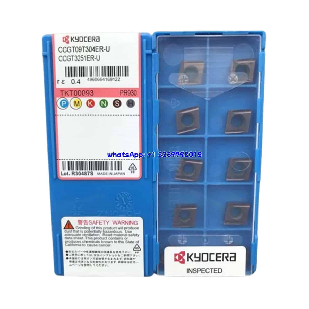 Kyocera 100% Original CCGT09T304ER-U PR930 Cutting Tools 10PCS