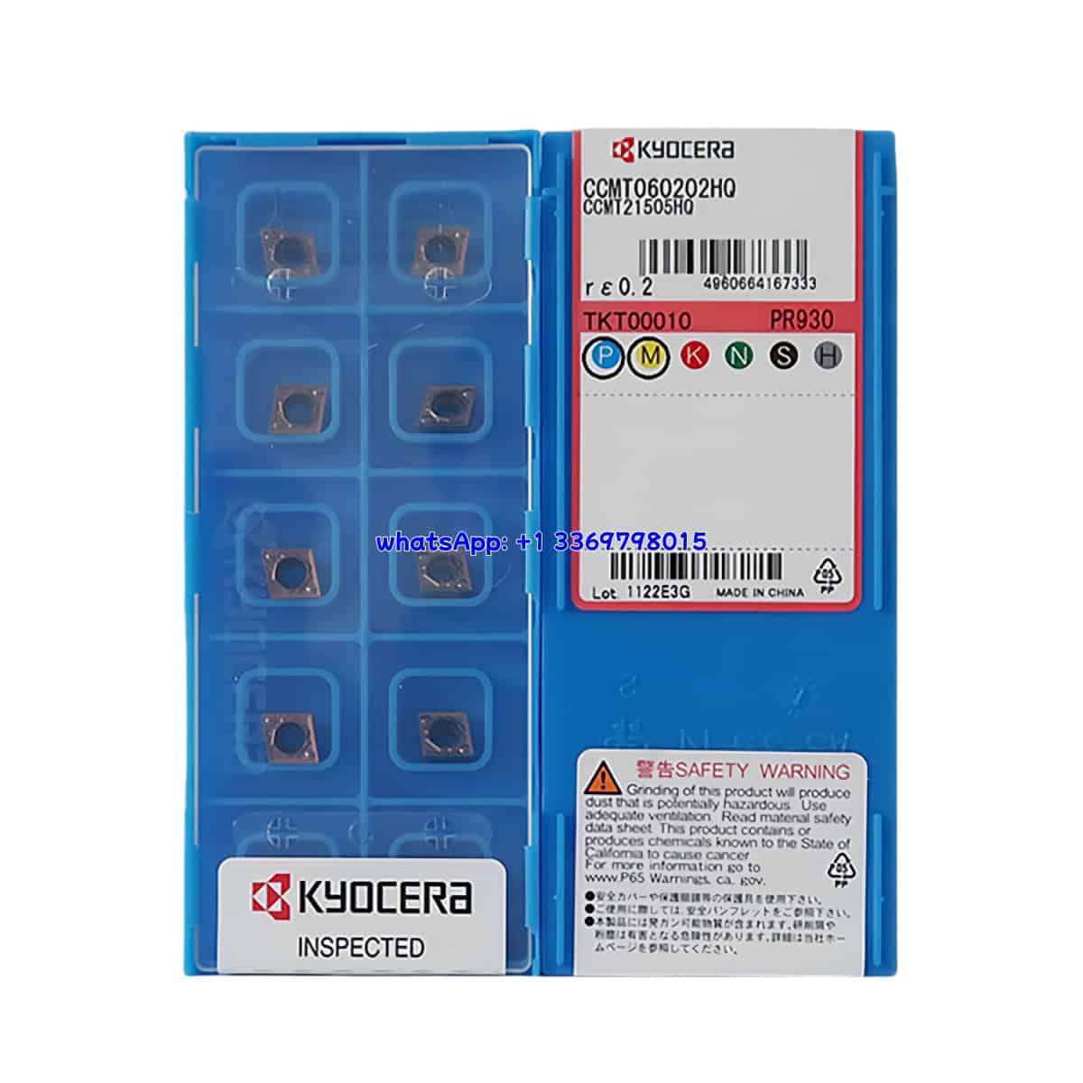 Kyocera 100% Original CCMT060202HQ PR930 Cutting Tools 10PCS