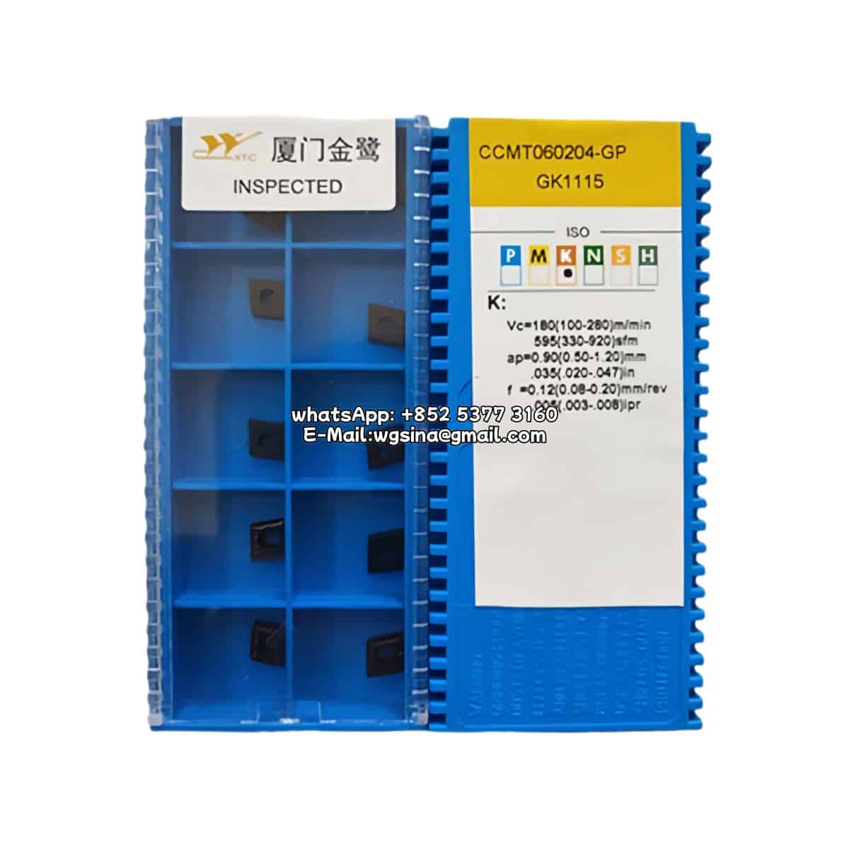 Gesac 100% Original CCMT060204-GP GK1115/CCMT 1PCS