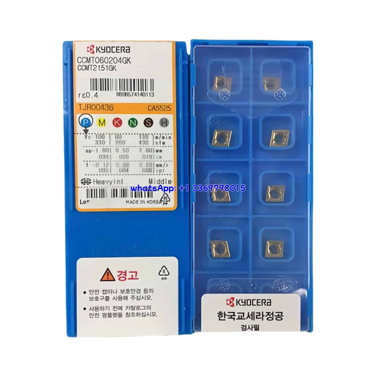 Kyocera 100% Original CCMT060204GK CA5525 Cutting Tools 10PCS