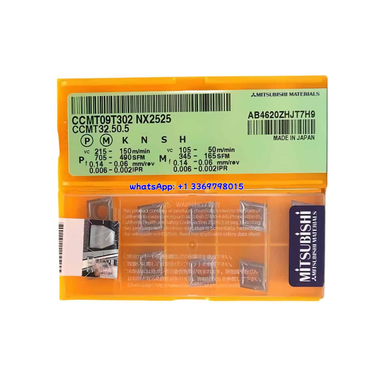 Mitsubishi 100% Original CCMT09T302 NX2525 Cutting Tools 10PCS