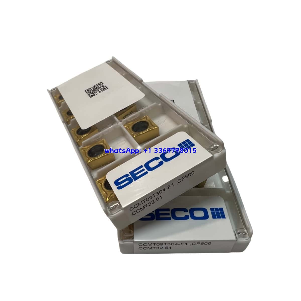 SECO 100% Original CCMT09T304-F1 CP500 Turning Insert 10PCS