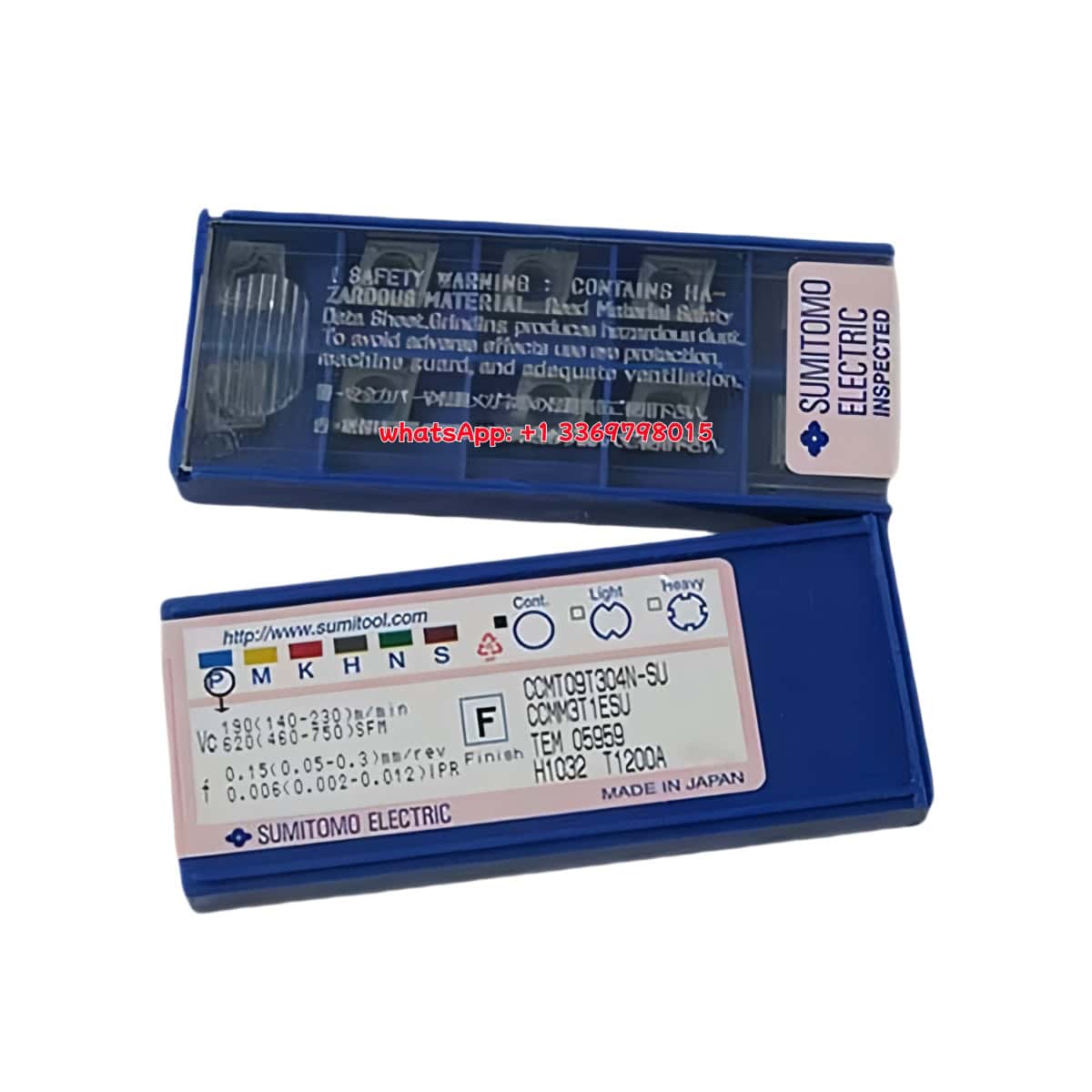 SUMITOMO 100% Original CCMT09T304N-SU T1200A Cutting Tools 10PCS