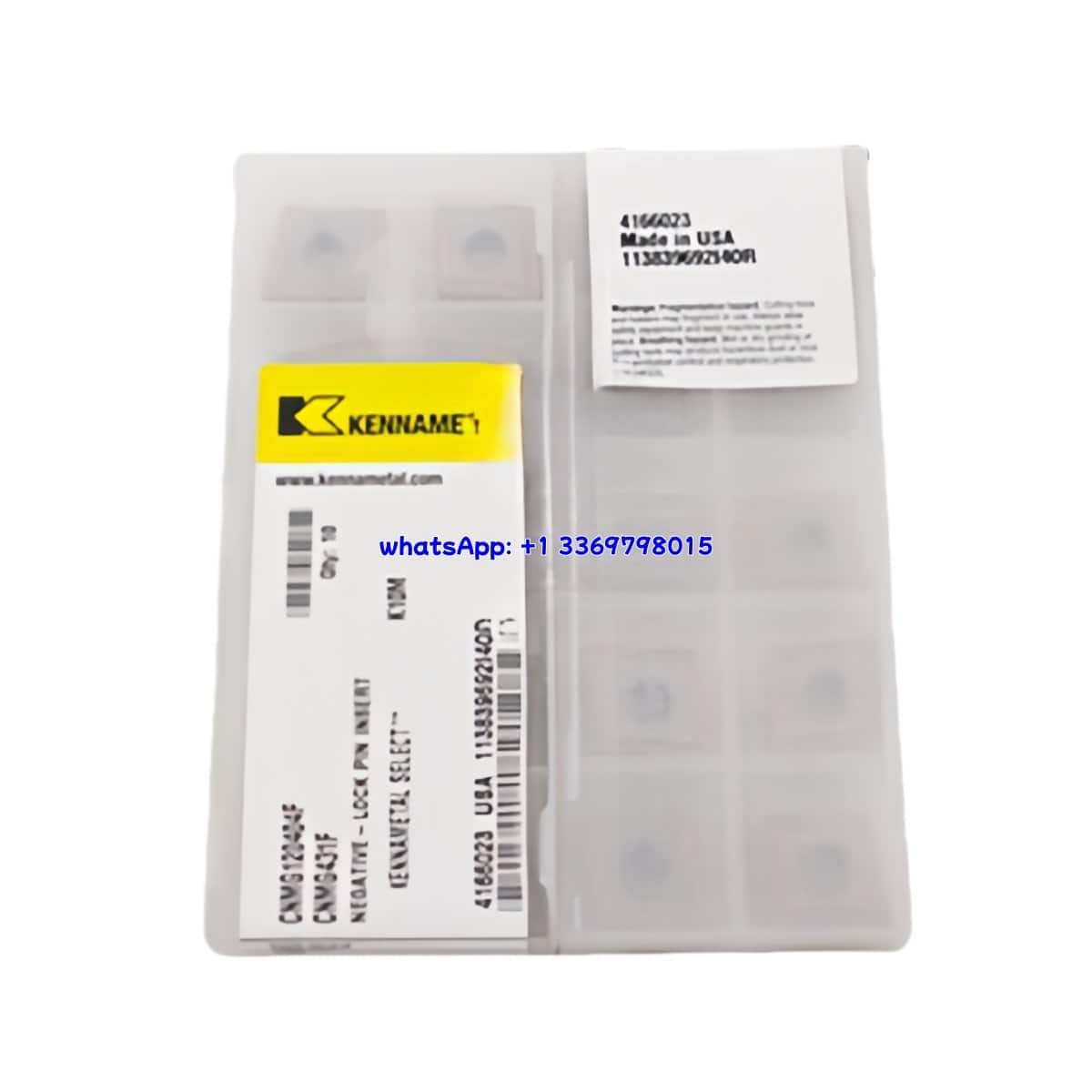 Kennametal 100% Original CNMG120404-F K10M Cutting Tools 10PCS