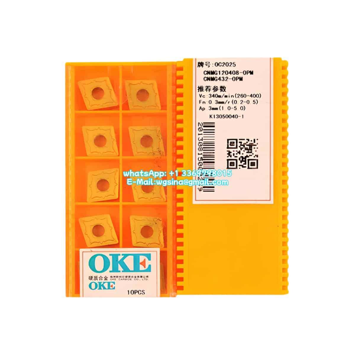 OKE 100% Original CNMG120408-OPM OC2025 Cutting Tools 10PCS