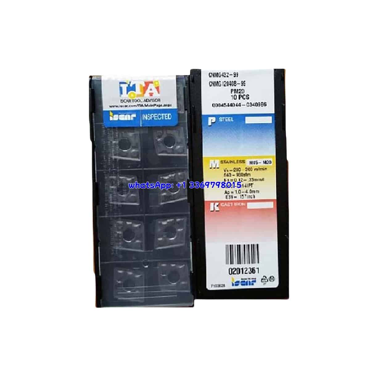 Iscar 100% Original CNMG 120408-99 PM20 Turning Insert 10PCS