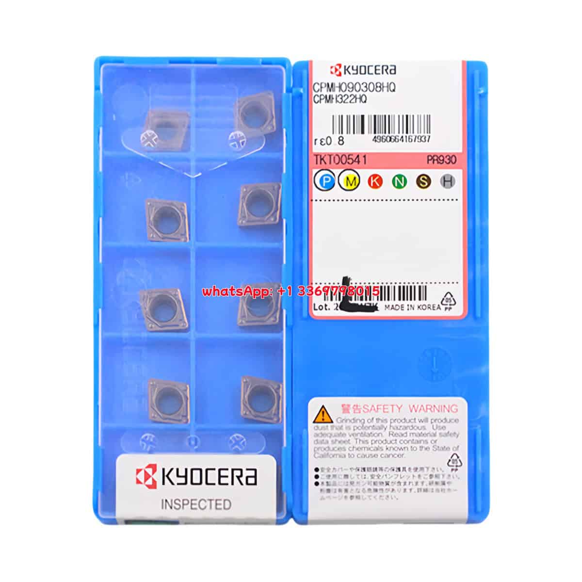 Kyocera 100% Original CPMH090308-HQ PR930 Cutting Tools 10PCS