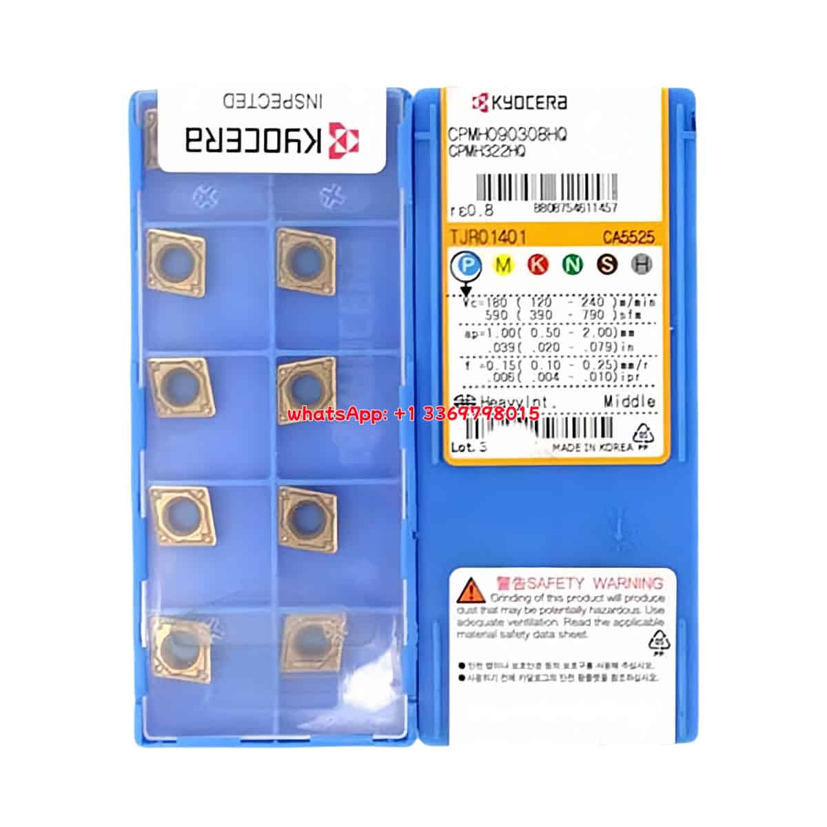 Kyocera 100% Original CPMH090308HQ CA5525 Cutting Tools 10PCS