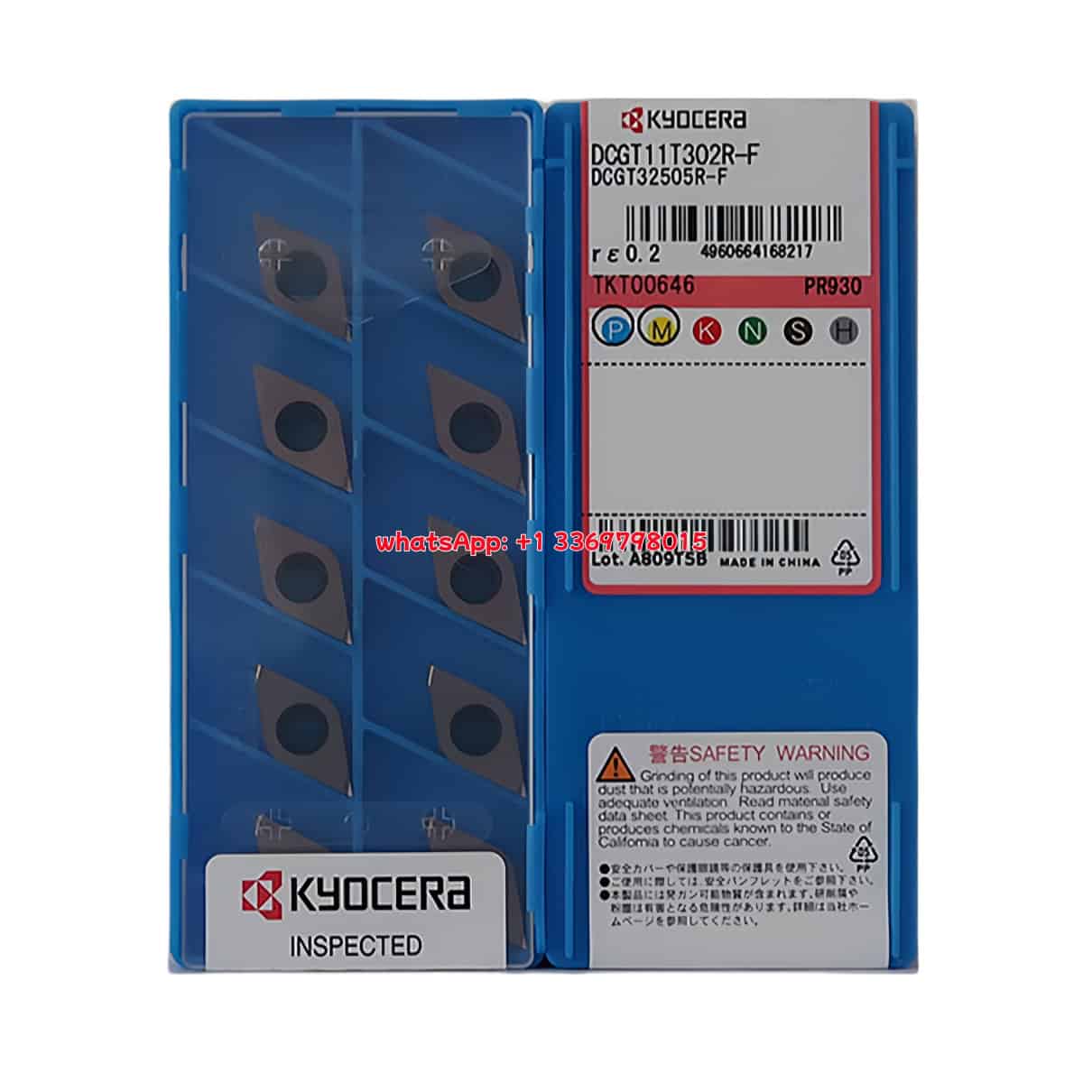 Kyocera 100% Original DCGT11T302R-F PR930 Cutting Tools 10PCS