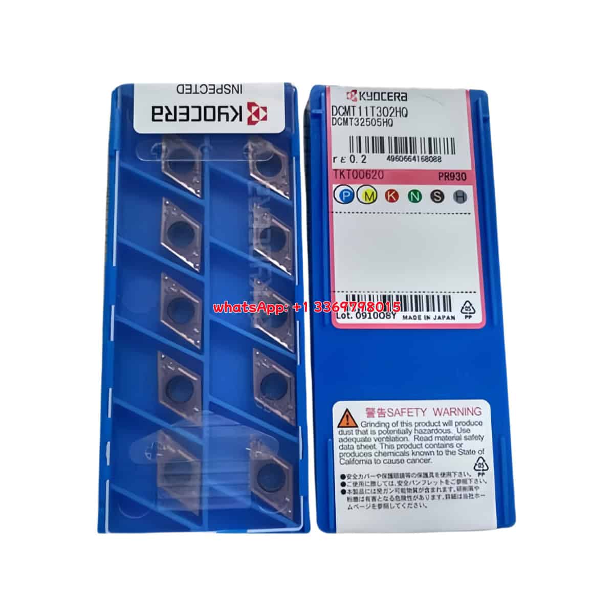 Kyocera 100% Original DCMT11T302HQ PR930 Cutting Tools 10PCS