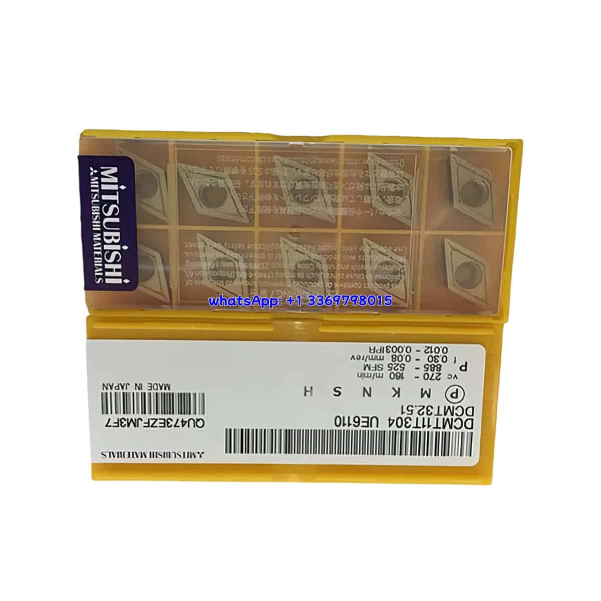Mitsubishi 100% Original DCMT11T304 UE6110 Cutting Tools 10PCS
