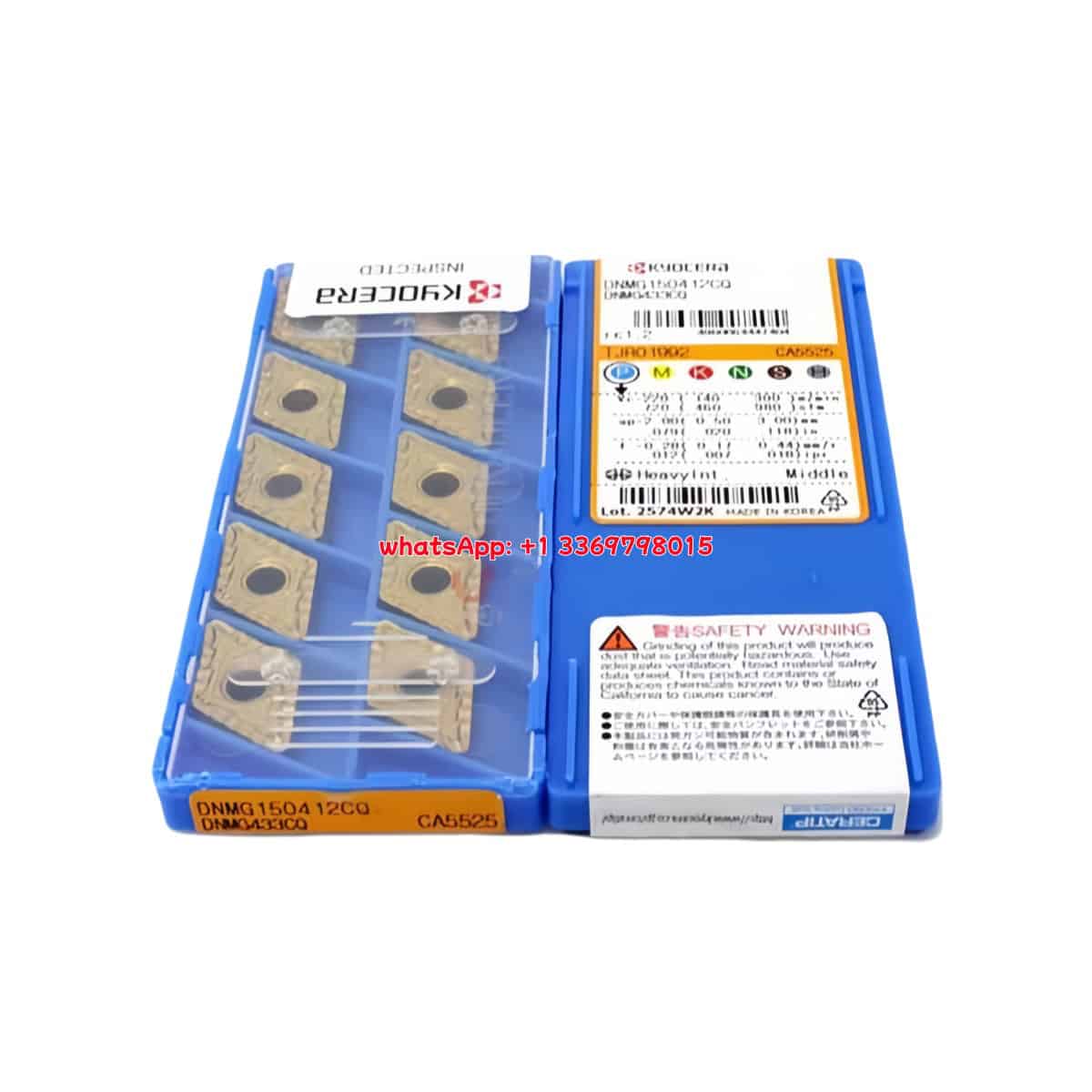 Kyocera 100% Original DNMG150412-CQ CA5525 Cutting Tools 10PCS