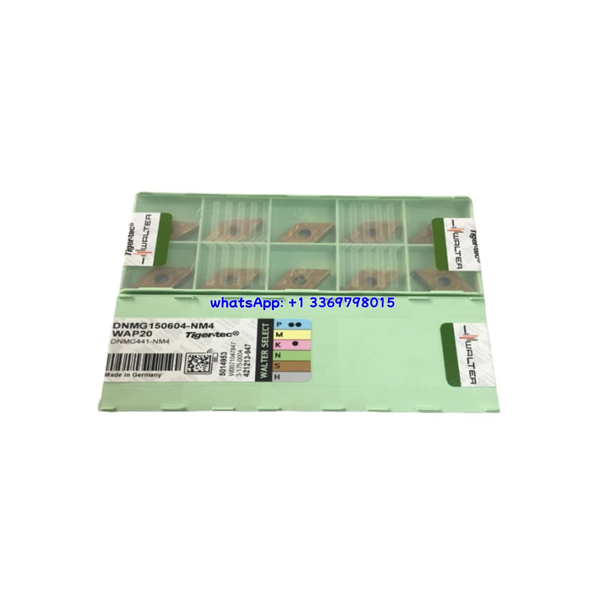 WALTER 100% Original DNMG150604-NM4 WAP20 Turning Insert 10PCS