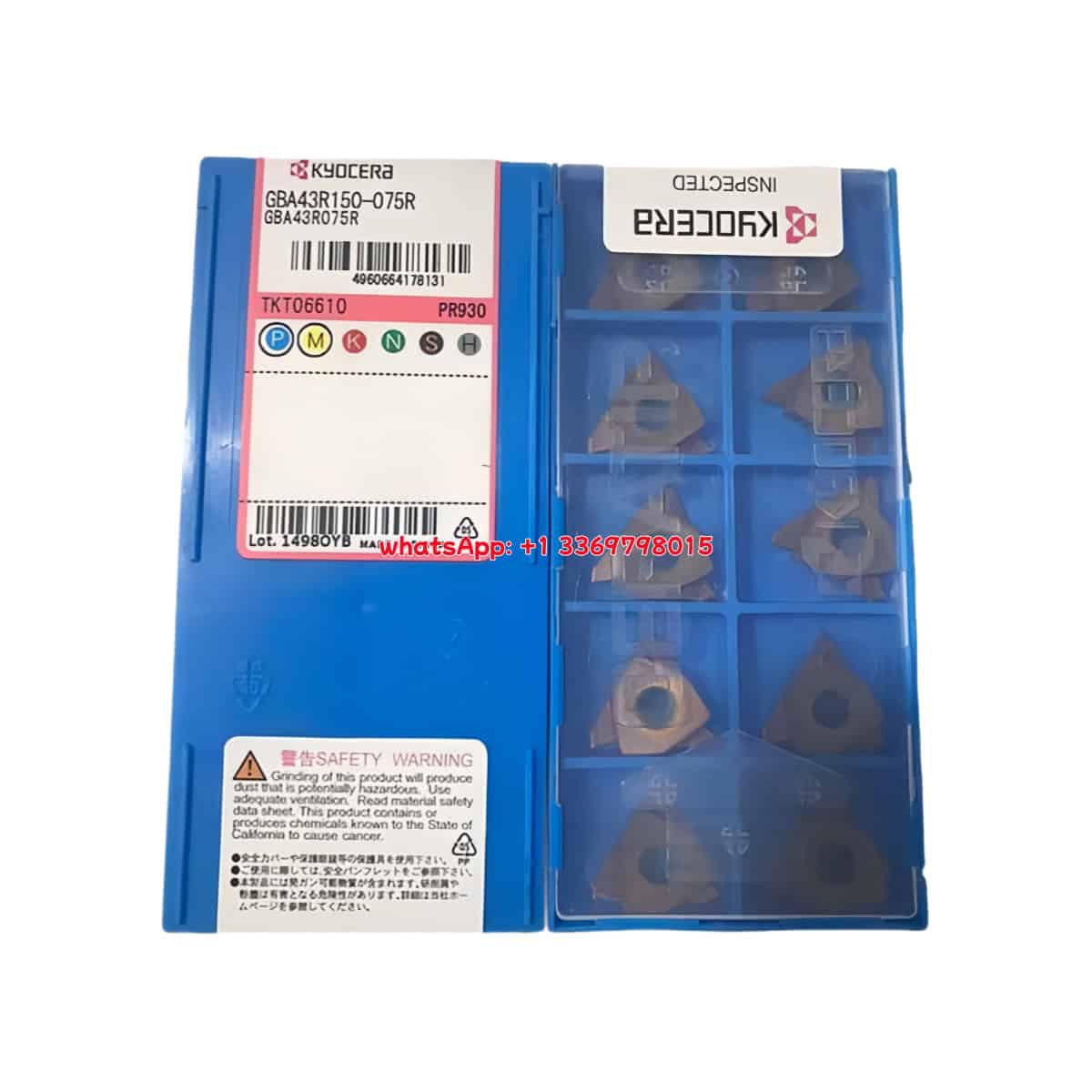 Kyocera 100% Original GBA43R150-075R PR930 Cutting Tools 10PCS