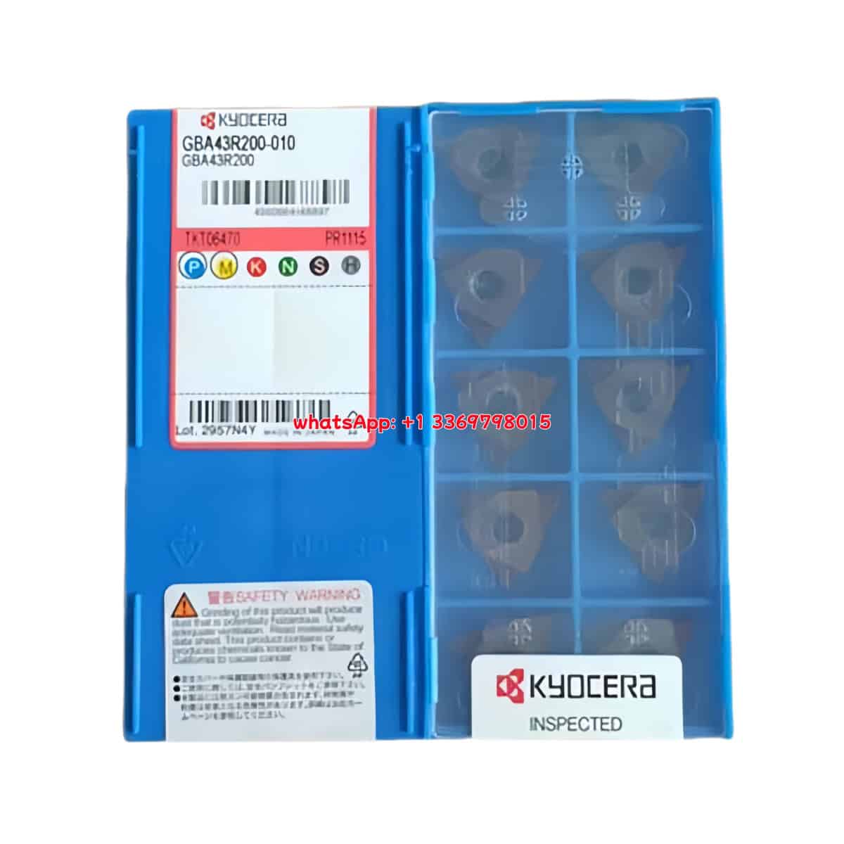 Kyocera 100% Original GBA43R200-010 PR1115 Cutting Tools 10PCS
