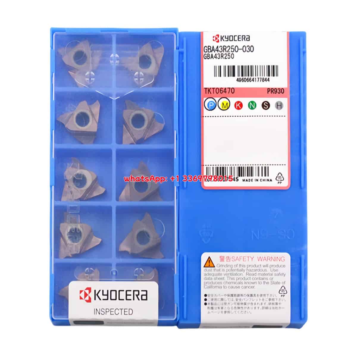 Kyocera 100% Original GBA43R250-030 PR930 Cutting Tools 10PCS