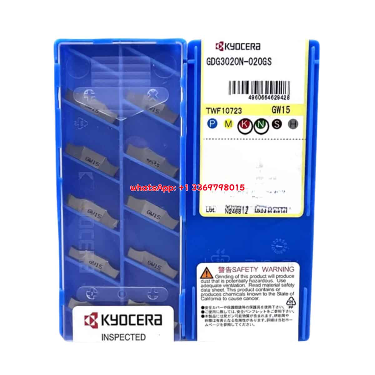Kyocera 100% Original GDG3020N-020GS GW15 Cutting Tools 10PCS
