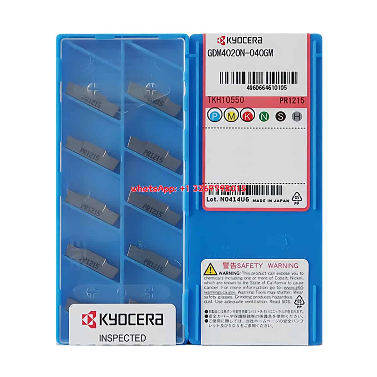 Kyocera 100% Original GDM4020N-040GM PR1215 Cutting Tools 10PCS